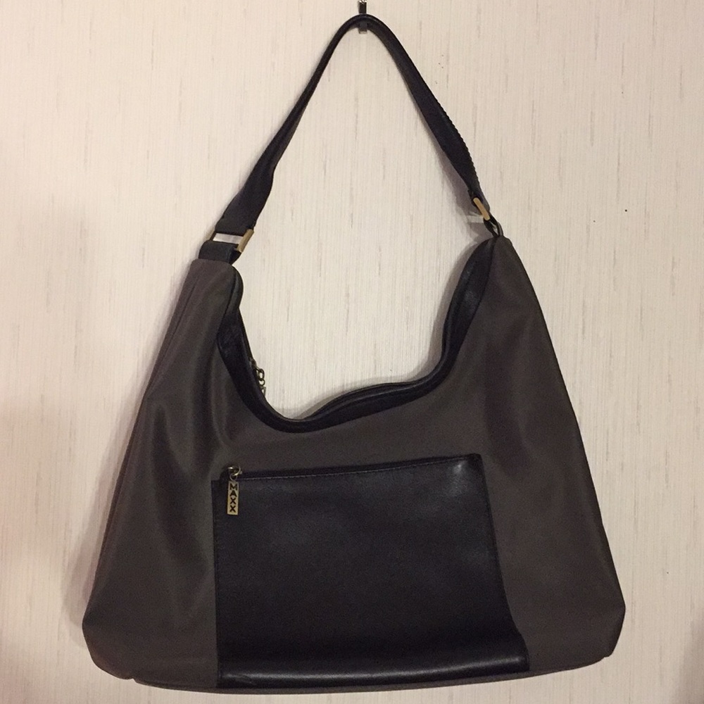 Maxx New York Olive Shoulder Bag